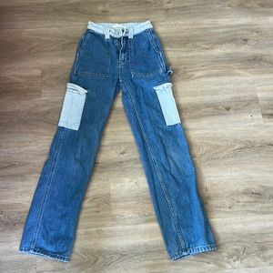 These are Paxson‘s boyfriend jeans and they are size 23 in women’s